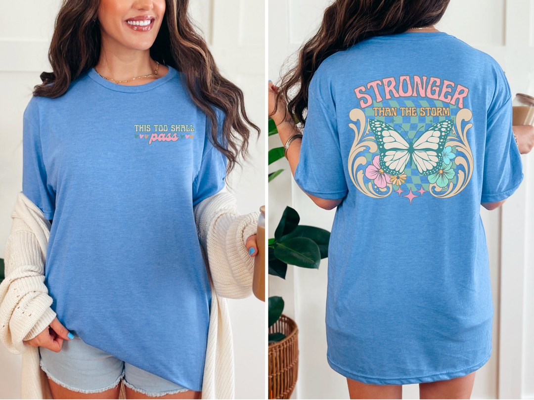 Stronger Than The Storm Butterfly SET DTF Print