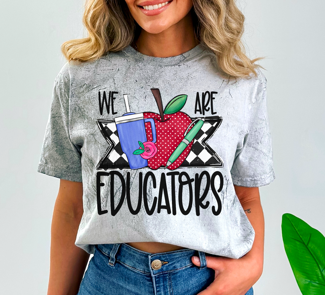 We Are Educators DTF Print