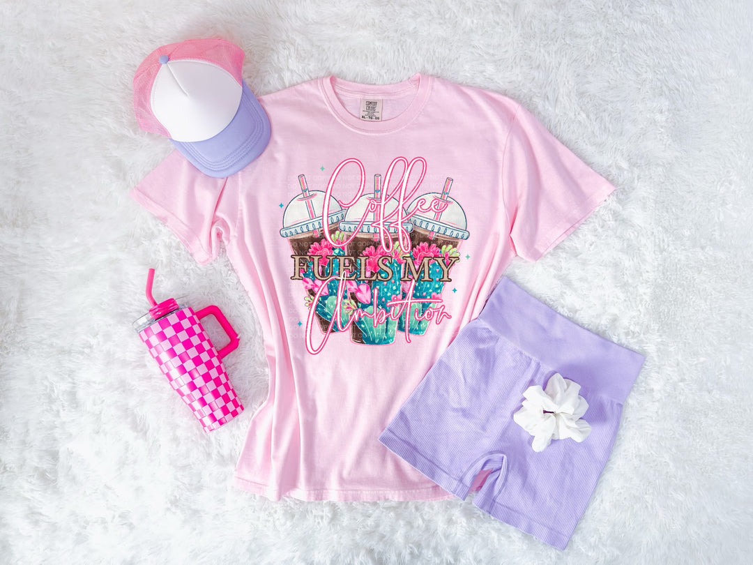 Coffee Fuels My Ambition DTF Print