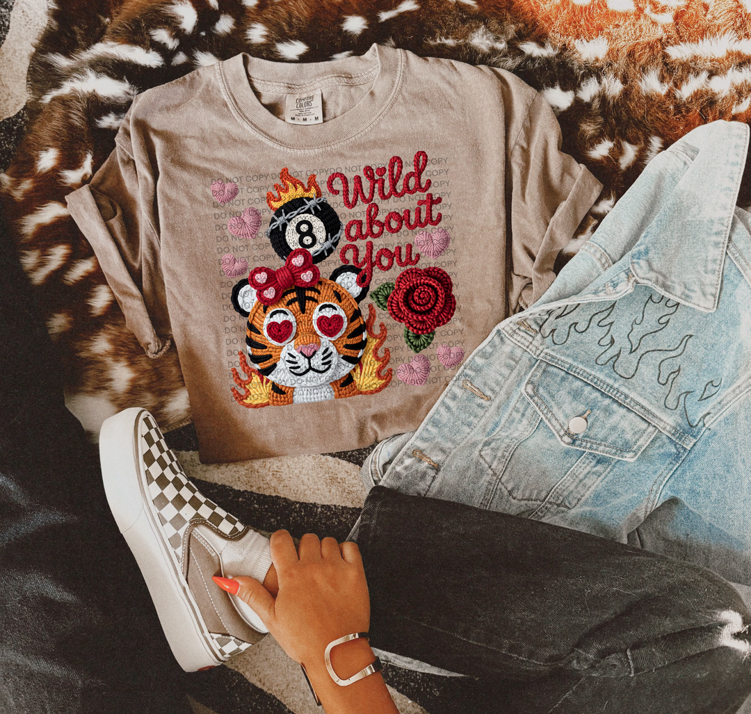 Wild About You DTF Print