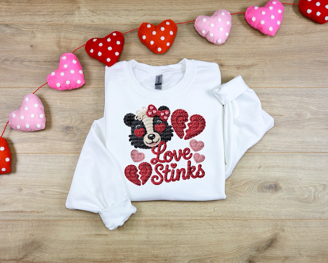 Love Stinks DTF Print