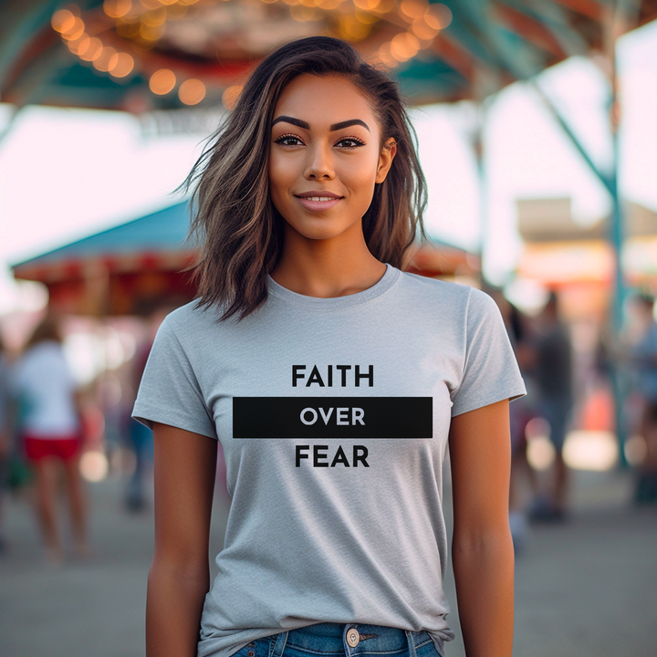 Faith Over Fear Bar DTF Print