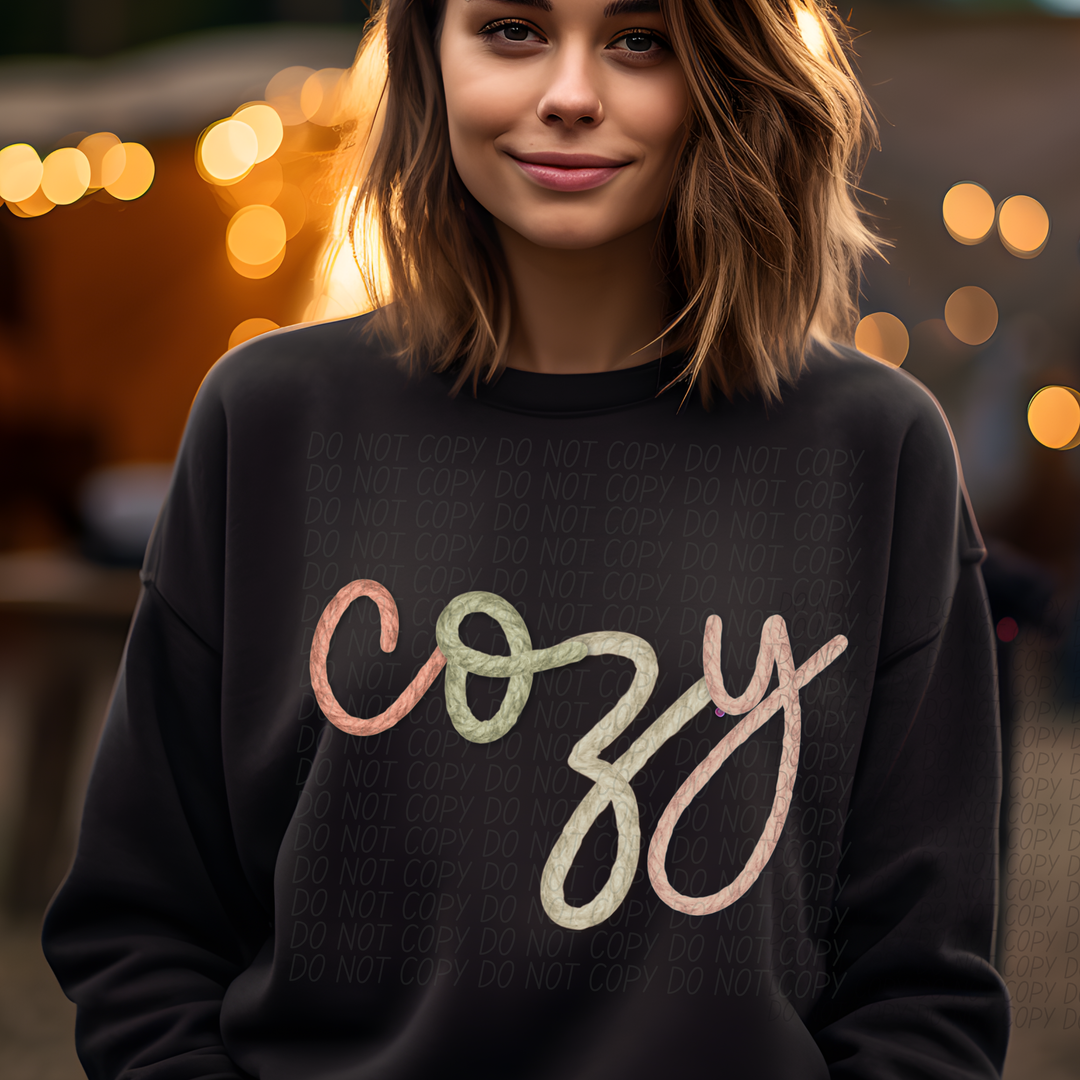 Cozy DTF Print