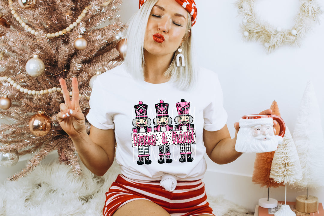 Merry and Bright DTF Print