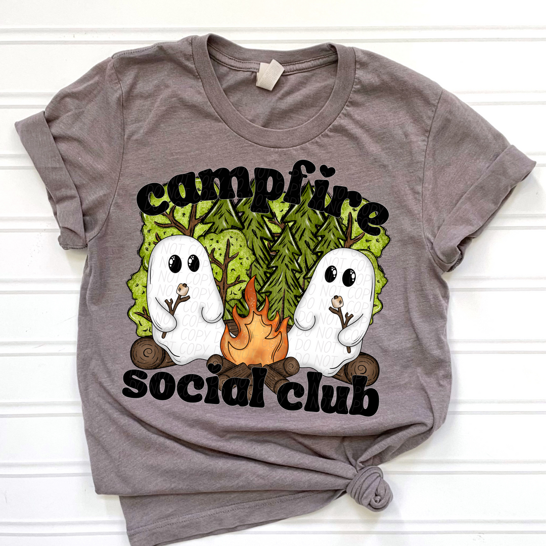 Campfire Social Club DTF Print