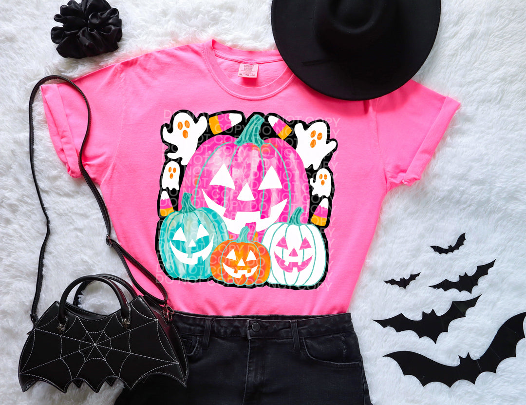 Jack-O-Lantern DTF Print