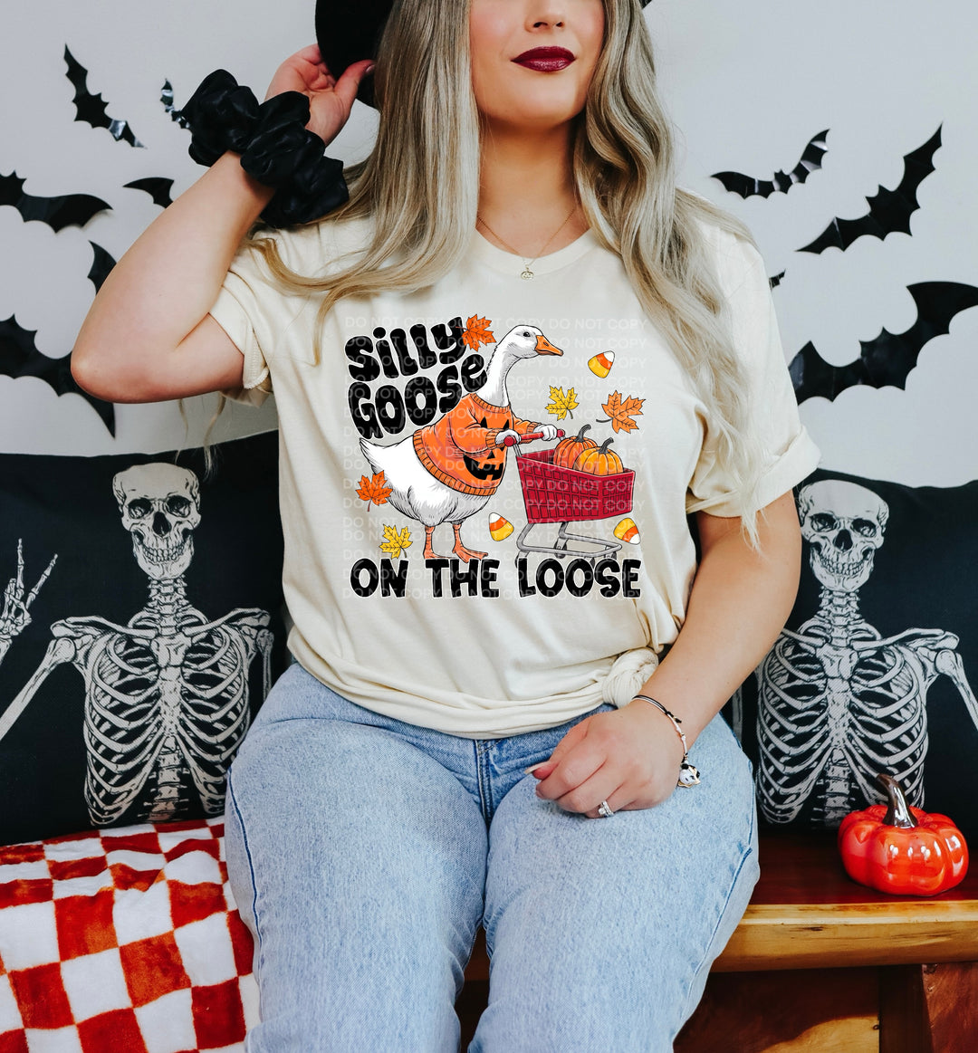 Silly Goose On The Loose DTF Print