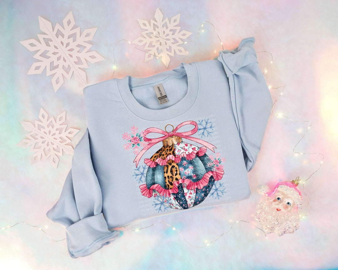 Patchwork Ornament DTF Print