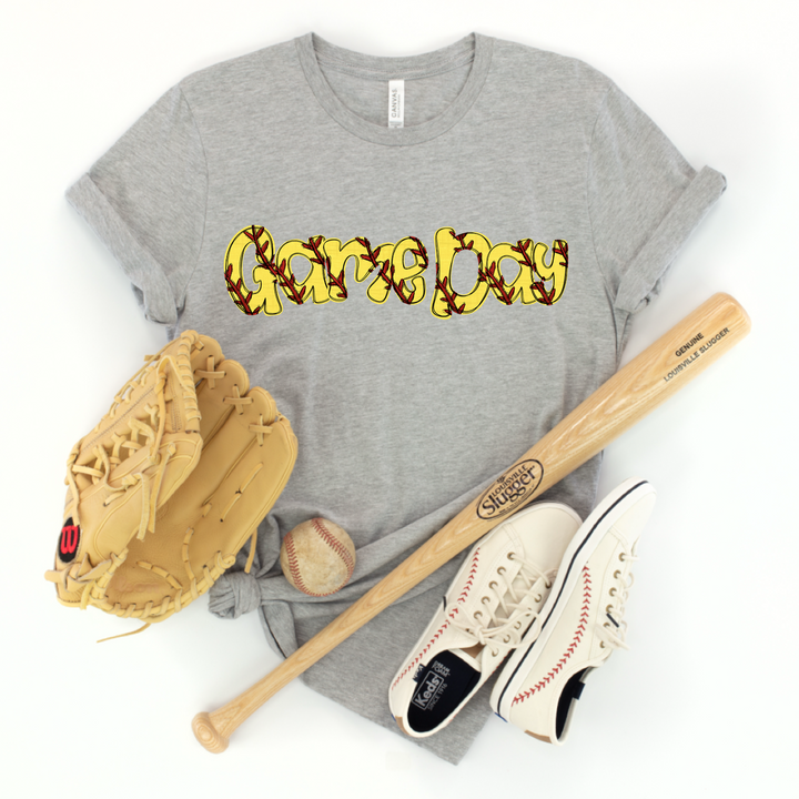 Baseball Softball Stitch DTF Print