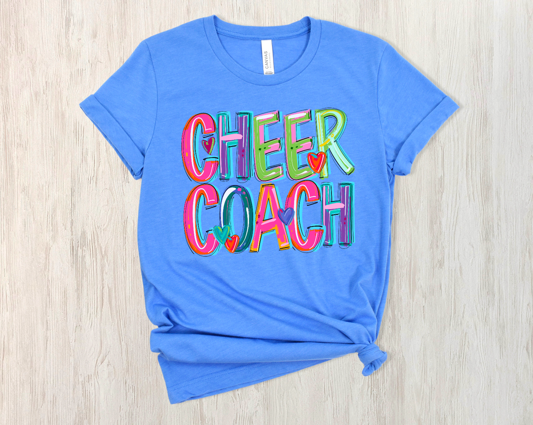 Cheery Words Cheer Coach DTF Print