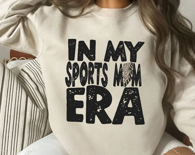 In My Sports Mom Era DTF Print