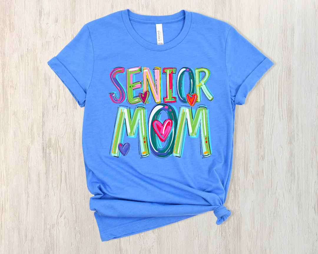 Cheery Words Senior Mom DTF Print