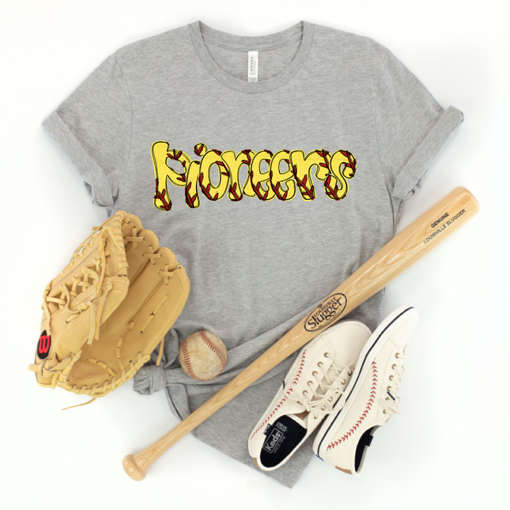 Softball Stitch DTF Print