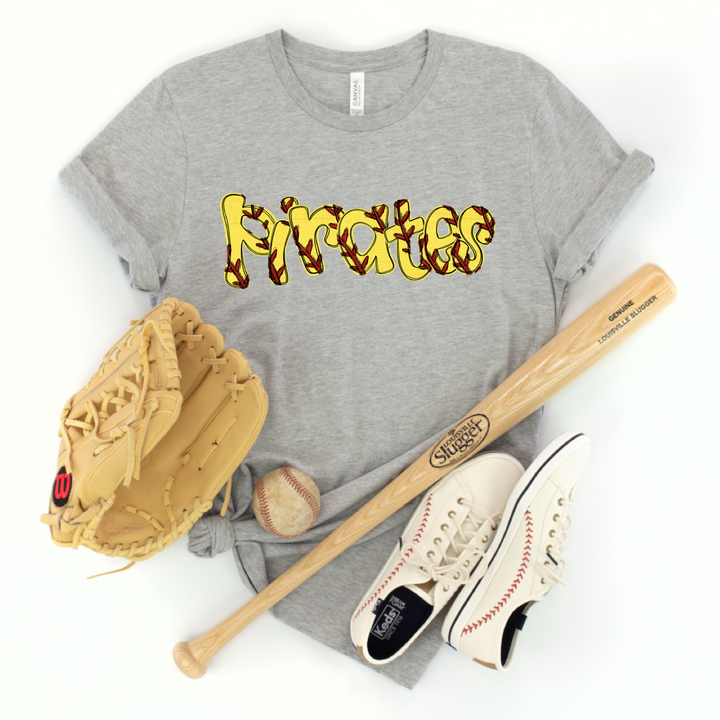 Softball Stitch DTF Print