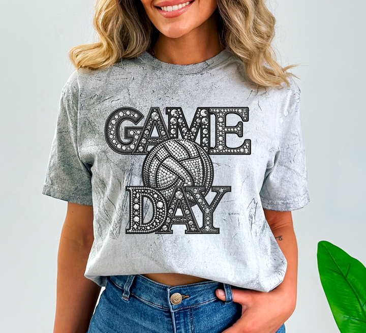 Rhinestone Game Day DTF Print