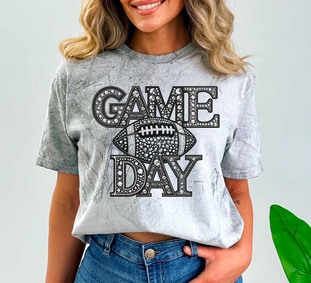 Rhinestone Game Day DTF Print