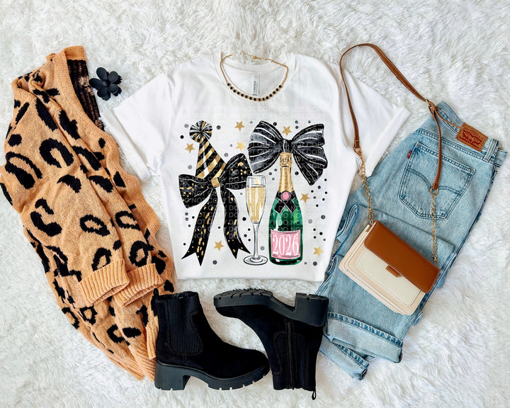 Preppy New Year DTF Print