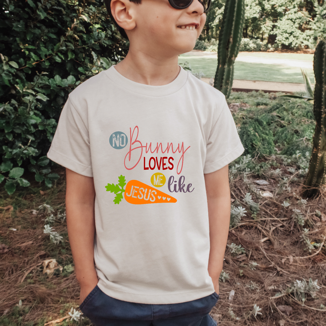 No Bunny Loves Me Like Jesus DTF Print