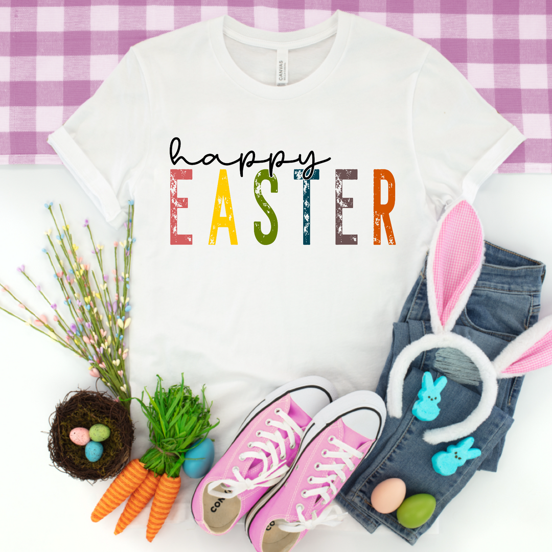 Happy Easter DTF Print
