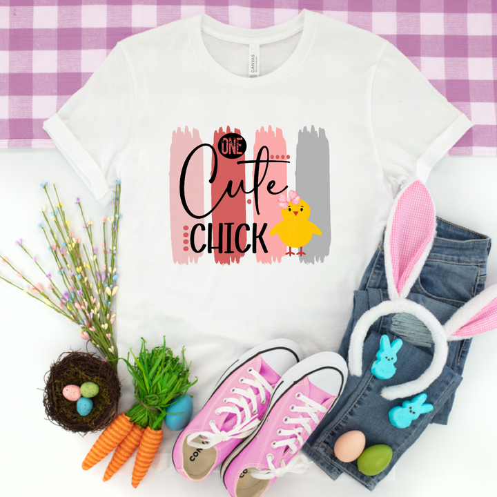 One Cute Chick DTF Print
