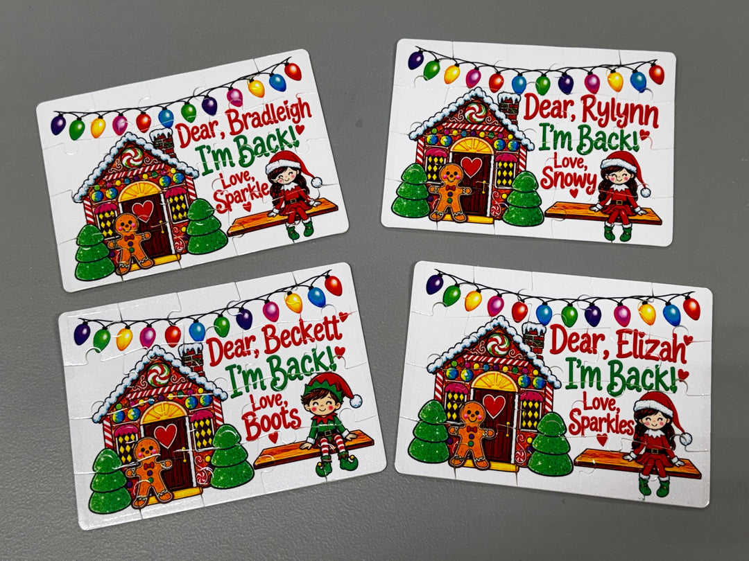 20 Piece Custom Christmas Puzzle