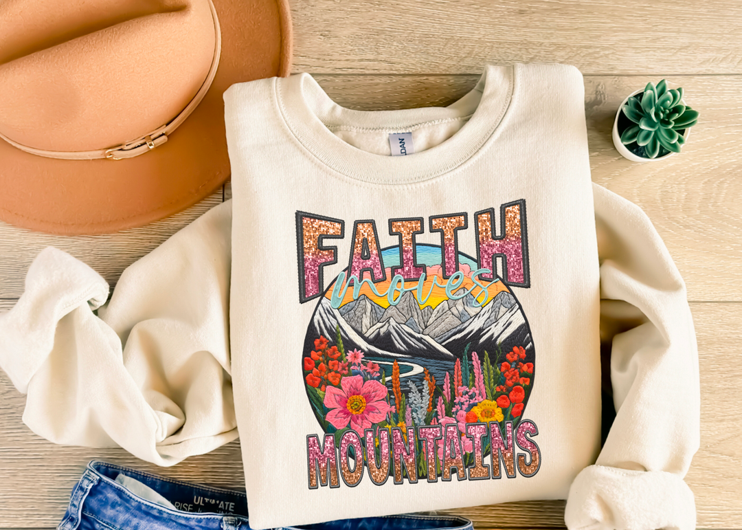 Faith Move Mountains DTF Print