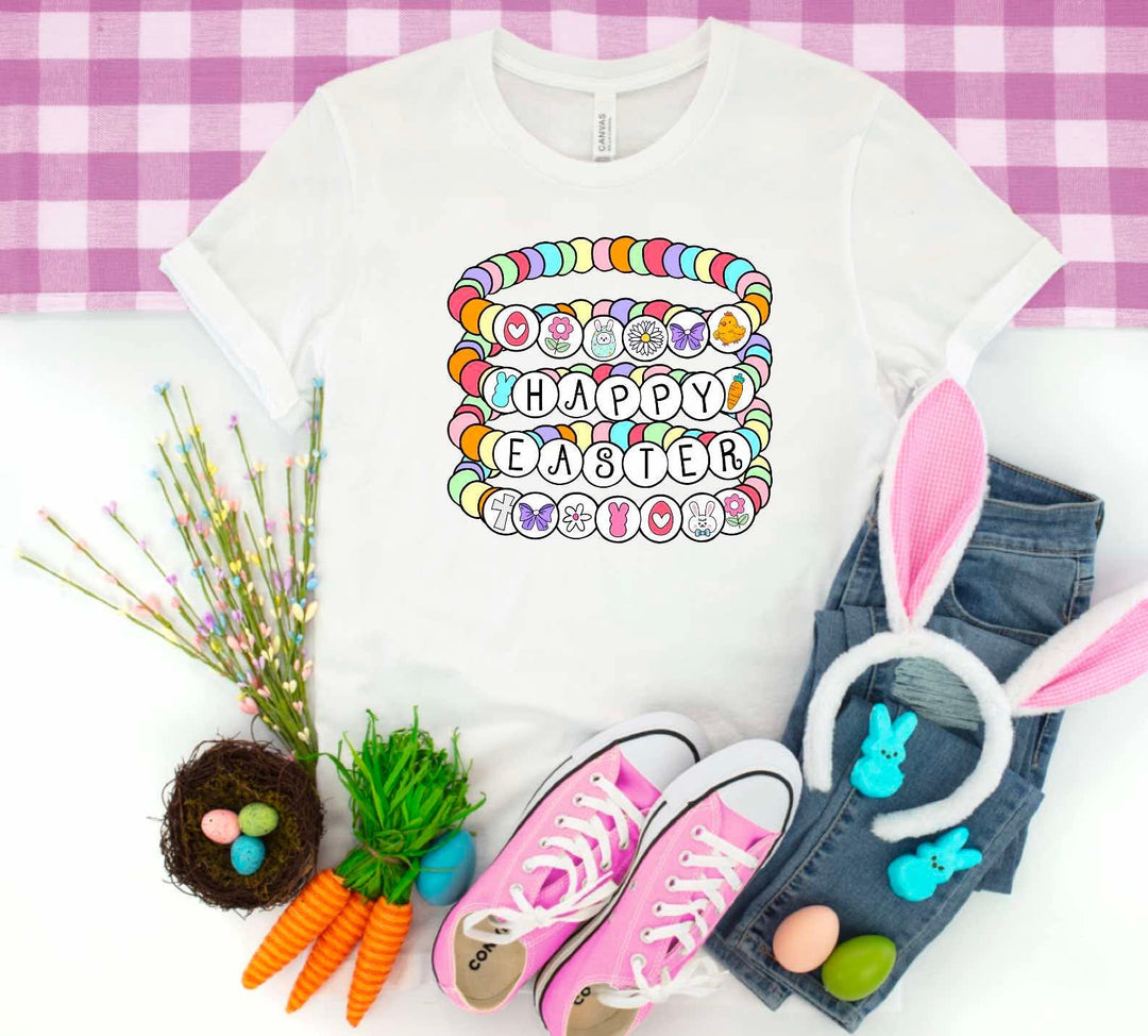 Happy Easter Bracelets DTF Print