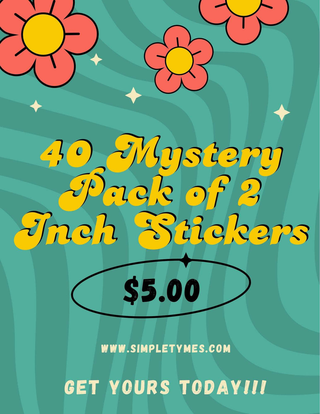 Mystery Sticker Sheet