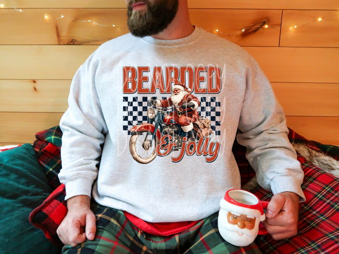 Bearded and Jolly DTF Print