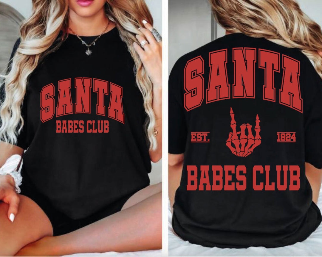 Santa Babes Club Set DTF Print