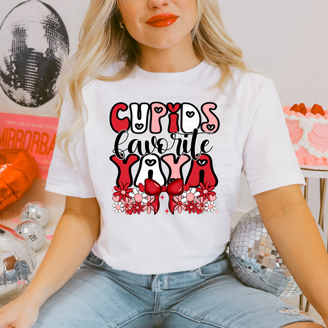 Cupids Favorite Yaya DTF Print