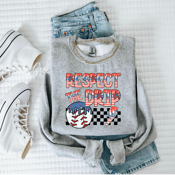 RWB Drip DTF Print