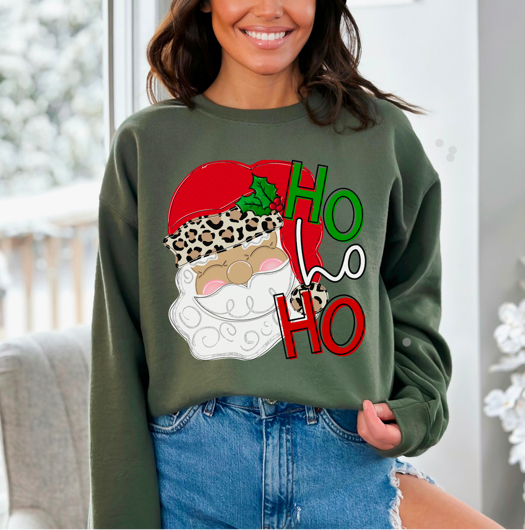 Ho Ho Ho Santa DTF Print