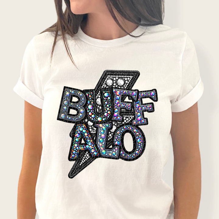 Faux Bling School Spirit DTF Print