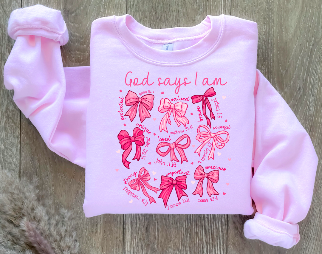 God Says I Am DTF Print