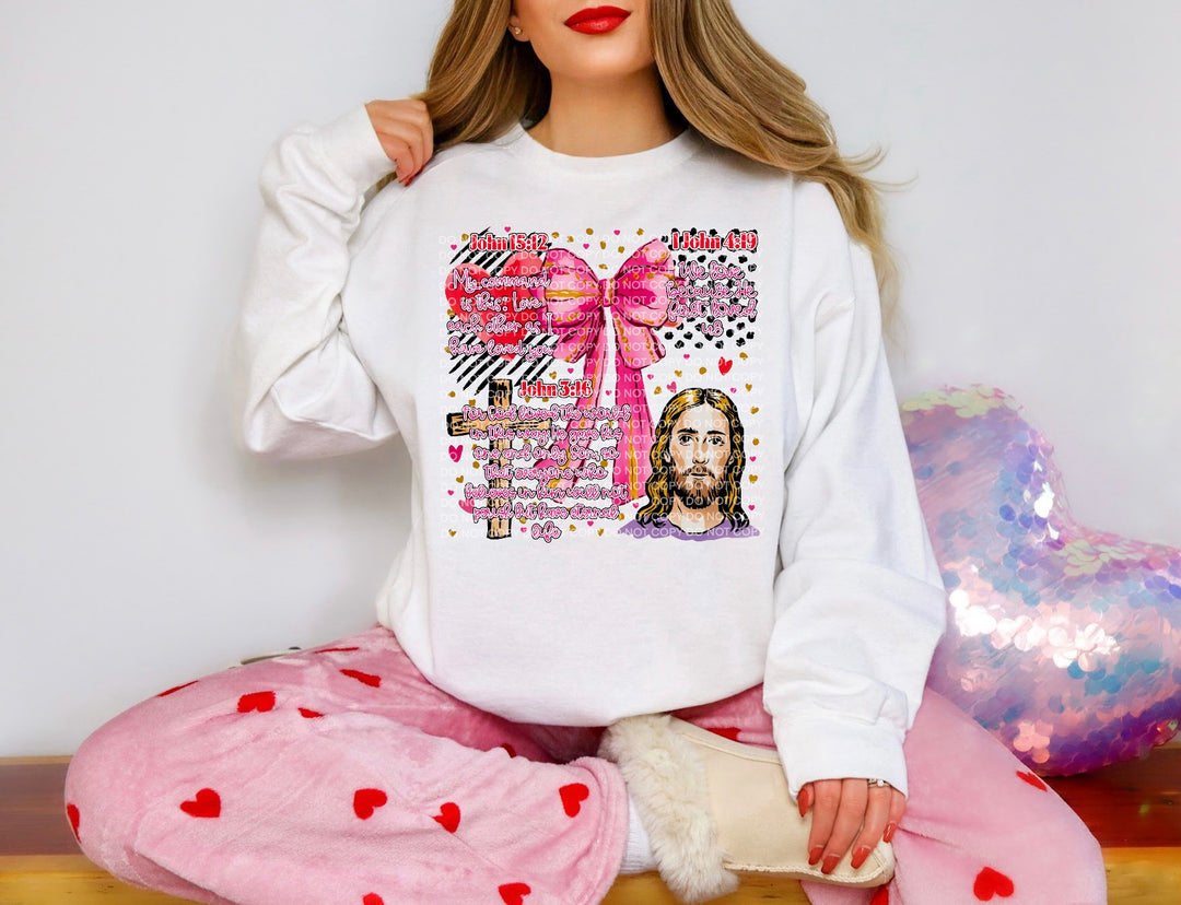 God Is Love DTF Print