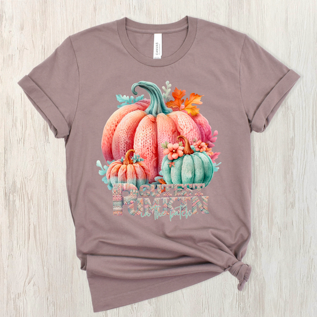 Pastel Cutest Pumpkin In The Patch DTF Print