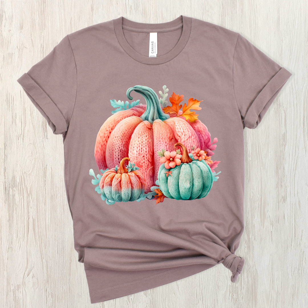 Pastel Pumpkins DTF Print