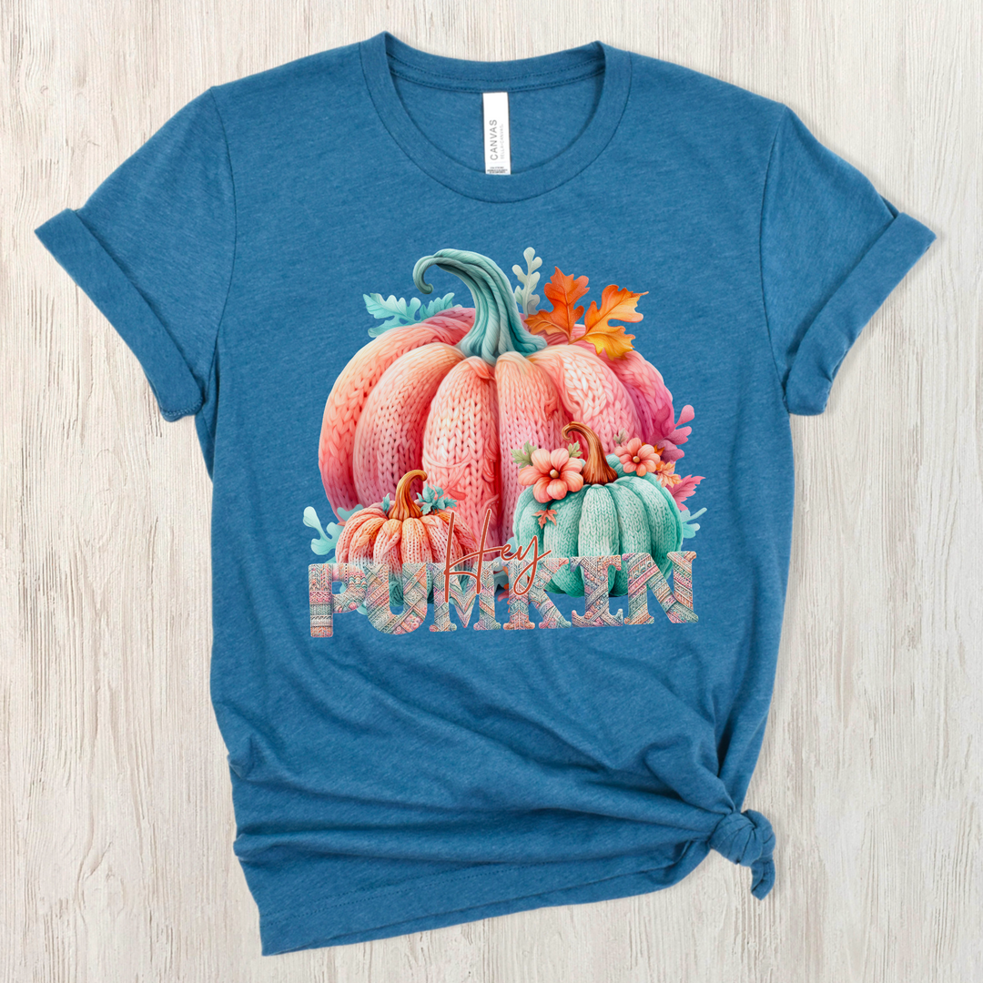 Pastel Hello Pumpkin DTF Print