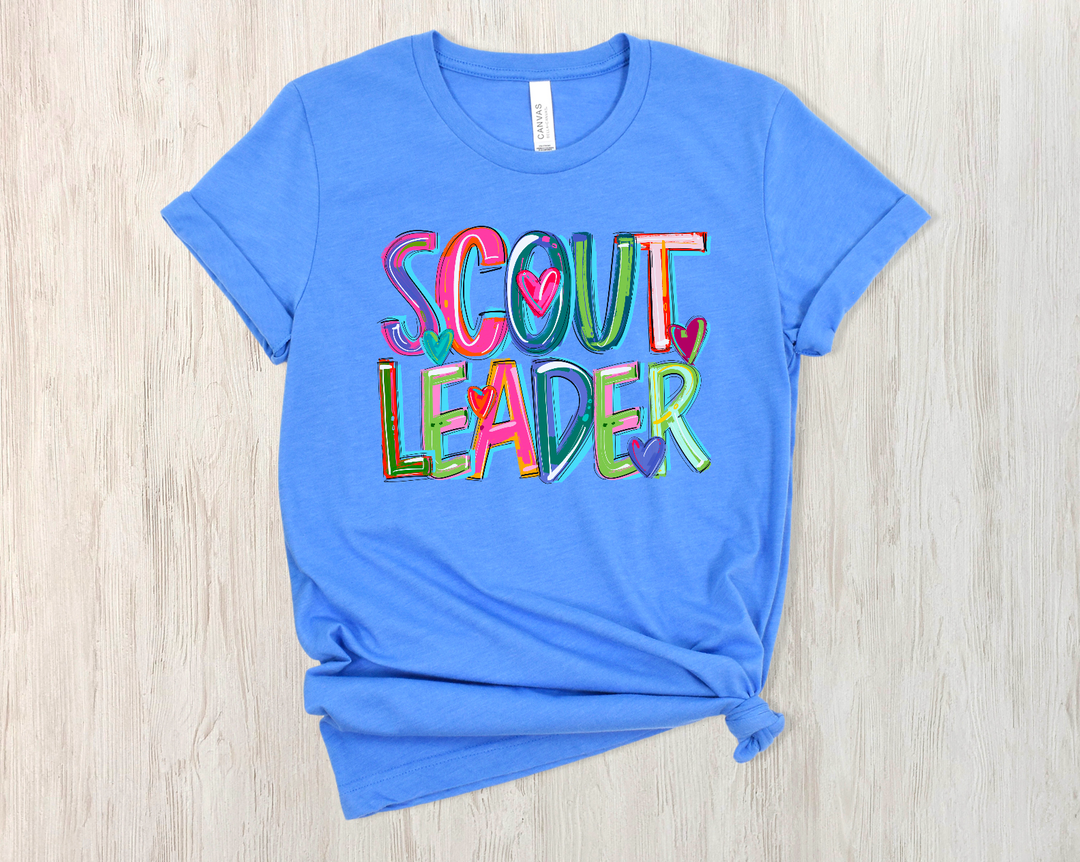 Cheery Scout Leader DTF Print