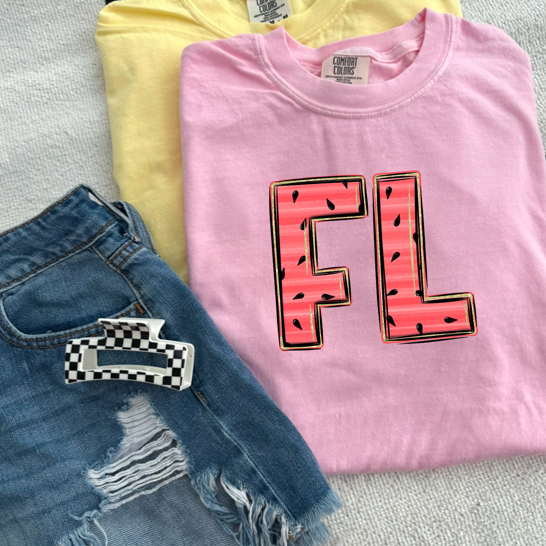 Watermelon States DTF Print