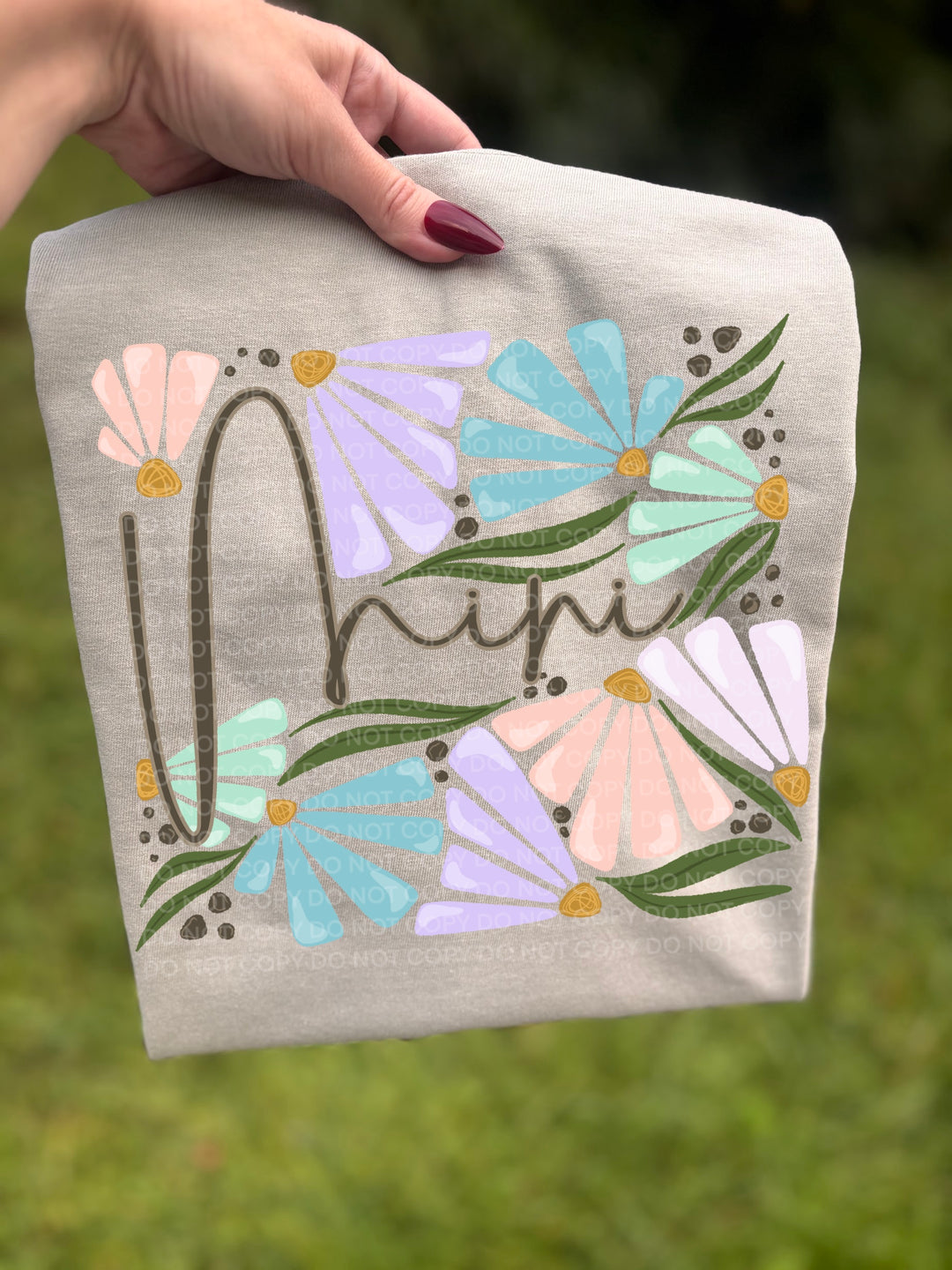 Mimi Flower DTF Print