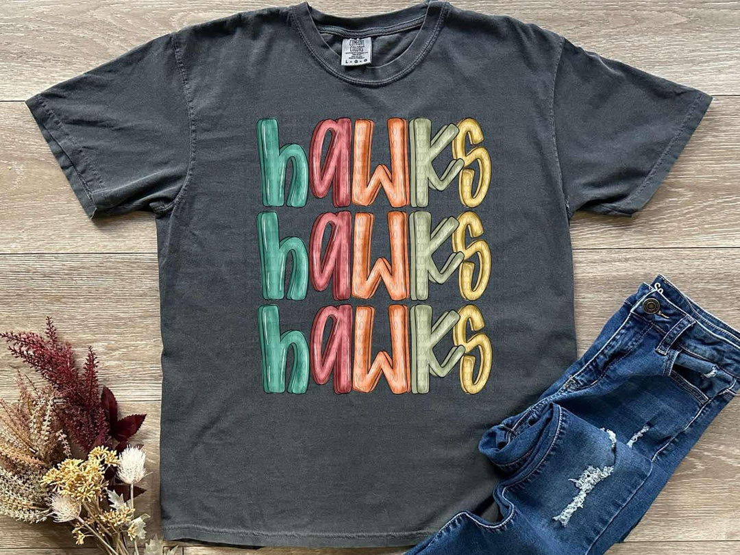 Painted Mascot DTF Print