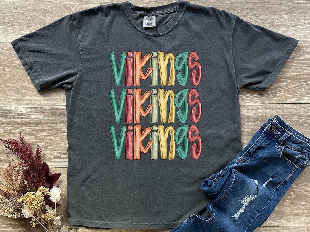 Painted Mascot DTF Print