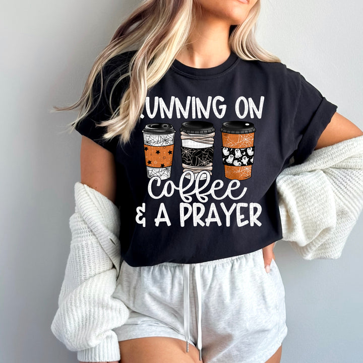 Running On Coffee and a Prayer DTF Print