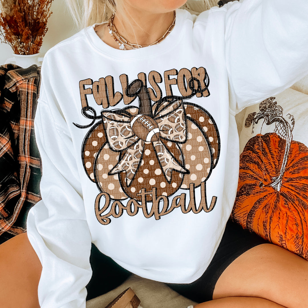 Fall Is For Football DTF Print