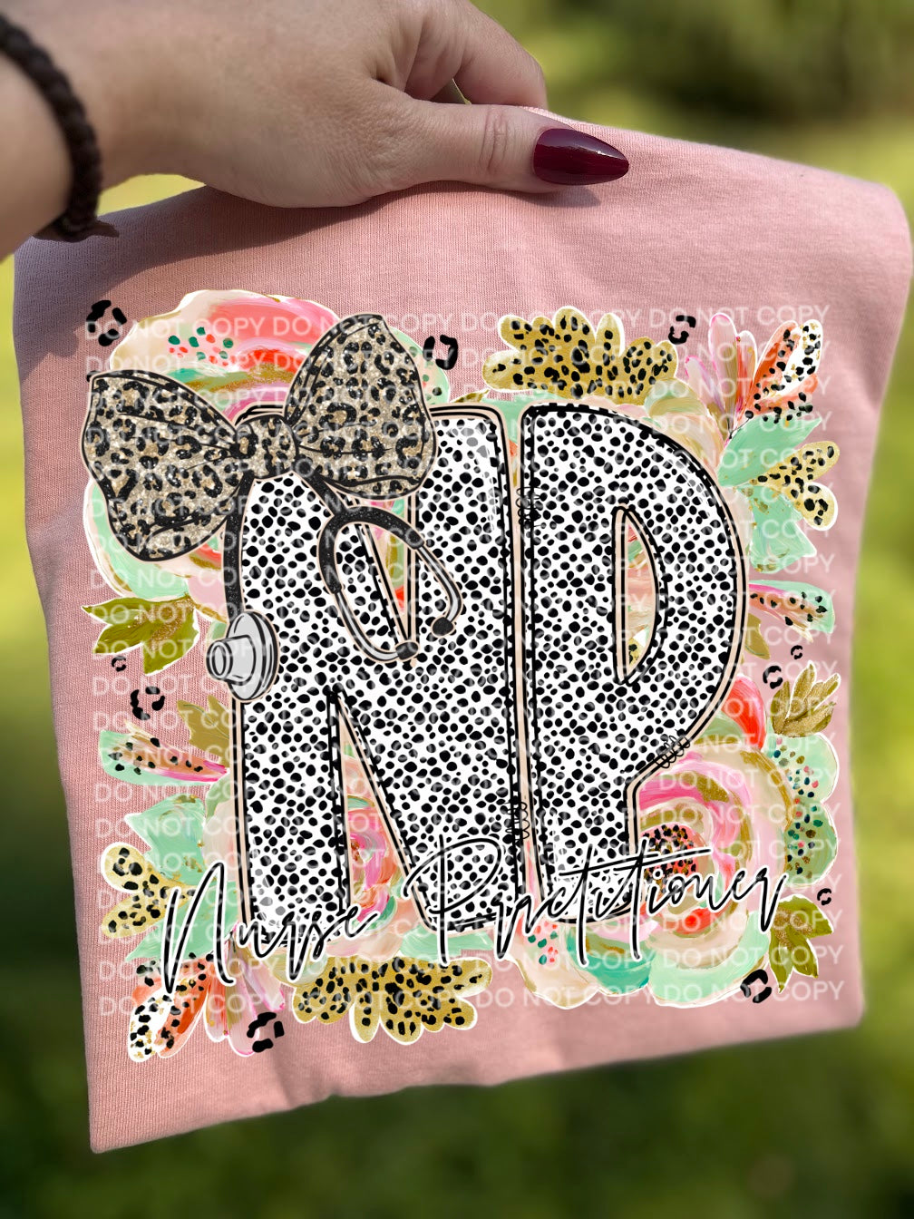 Nurse Practitioner DTF Print