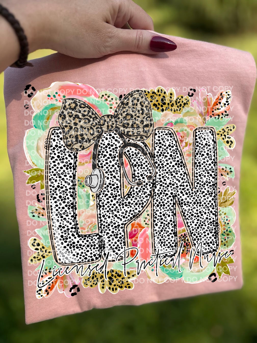 Licensed Practical Nurse DTF Print