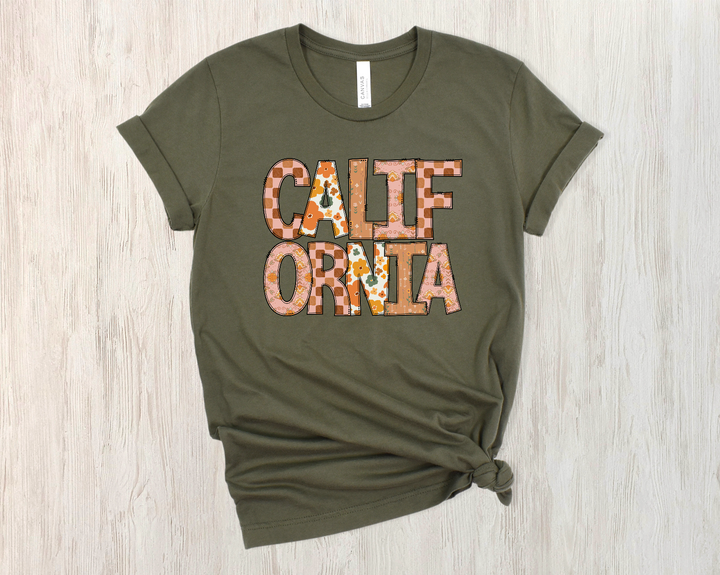 Fall Boho States DTF Print