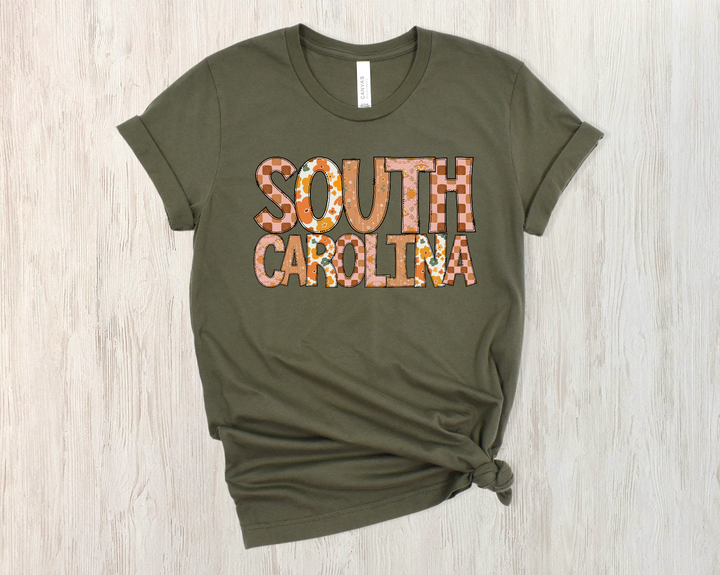 Fall Boho States DTF Print